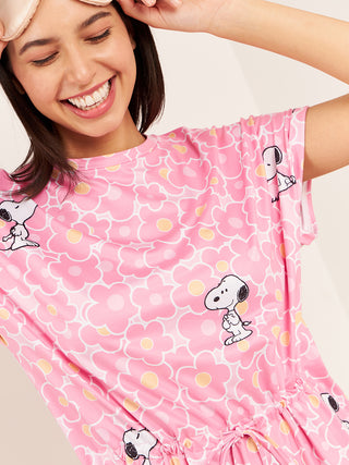 Snoopy Blooms Night Dress