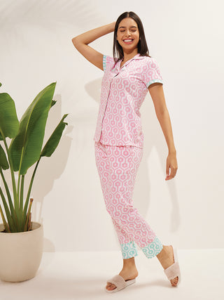 SkyBlush Pyjama Set